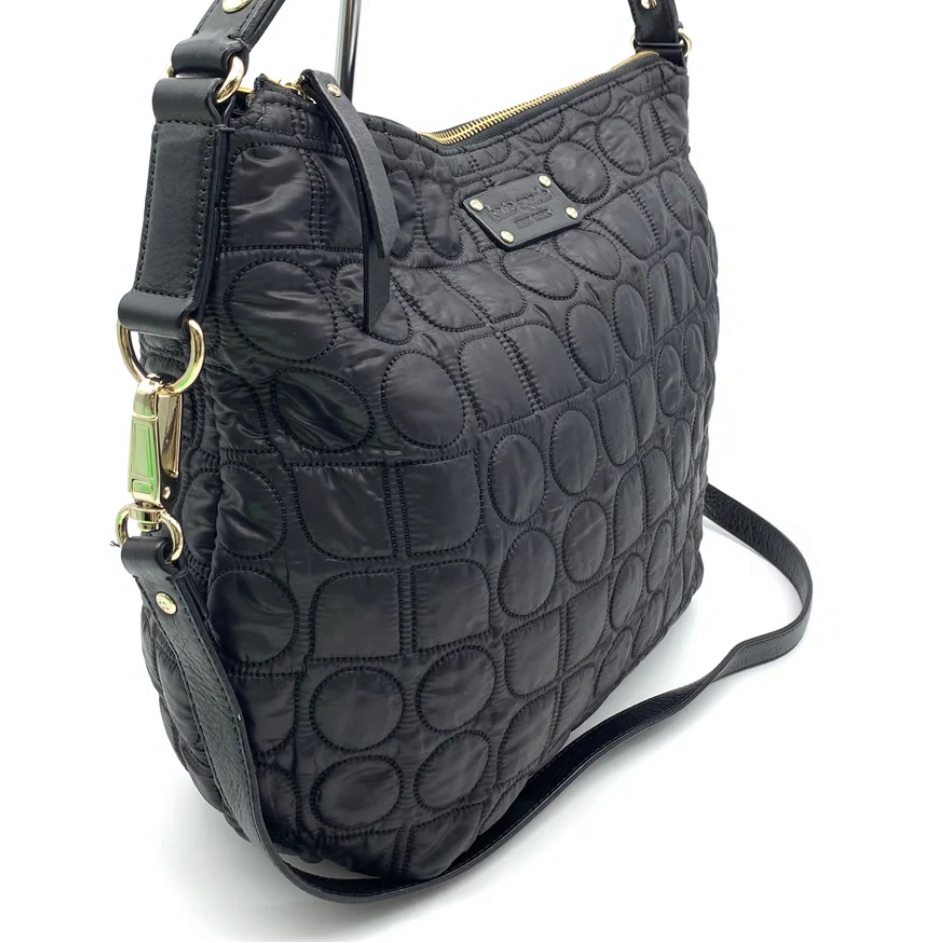 Kate Spade Bags | Kate Spade Black Quilted Handbag/Crossbody Handbag | Color: Black | Size: Os