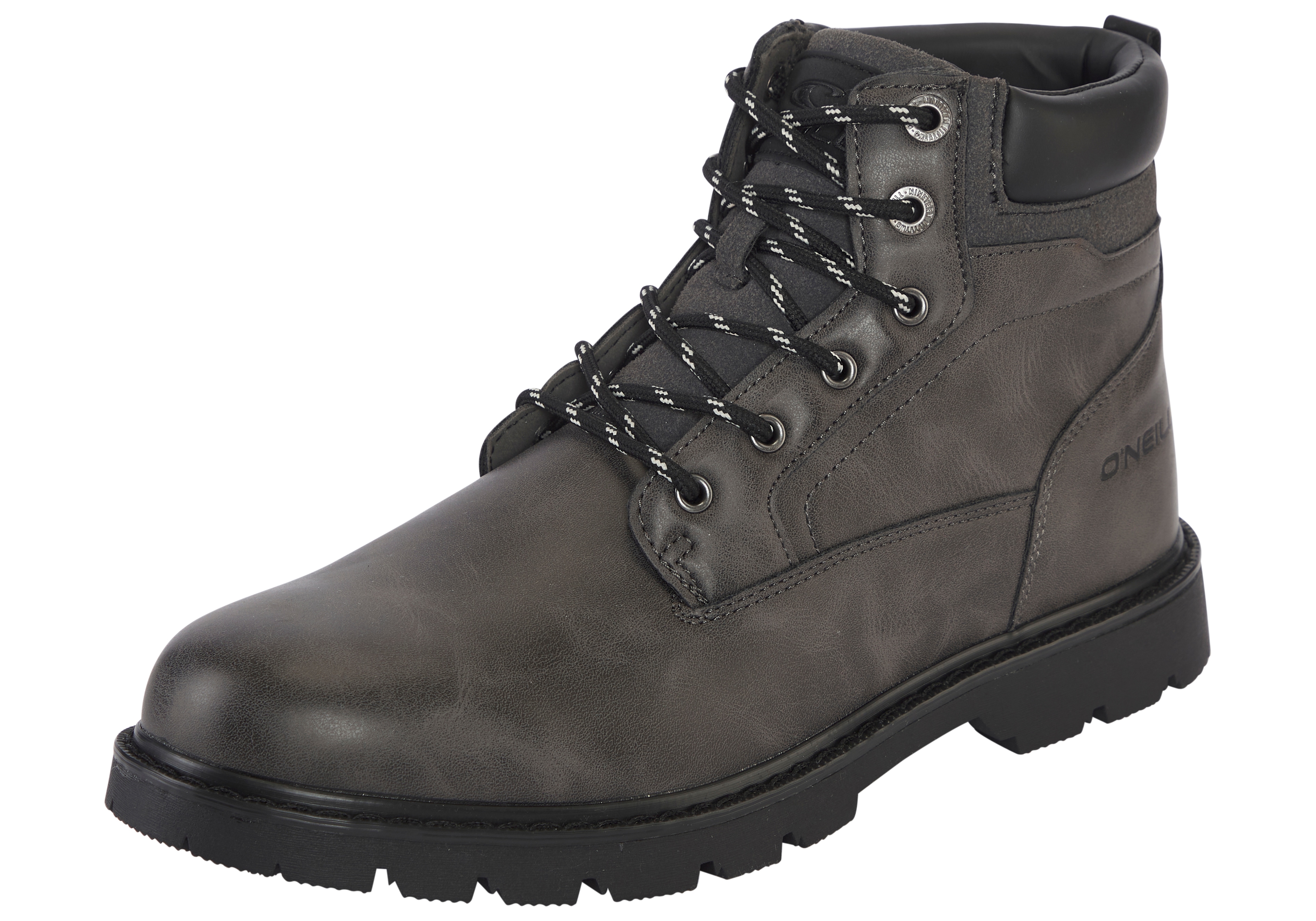 Winterstiefel O'NEILL "DARO MEN HIGH", Herren, Gr. 43, schwarz shadow, Synthetik, Schuhe Winterstiefel, Winterschuhe, Winterboots, Snowboots