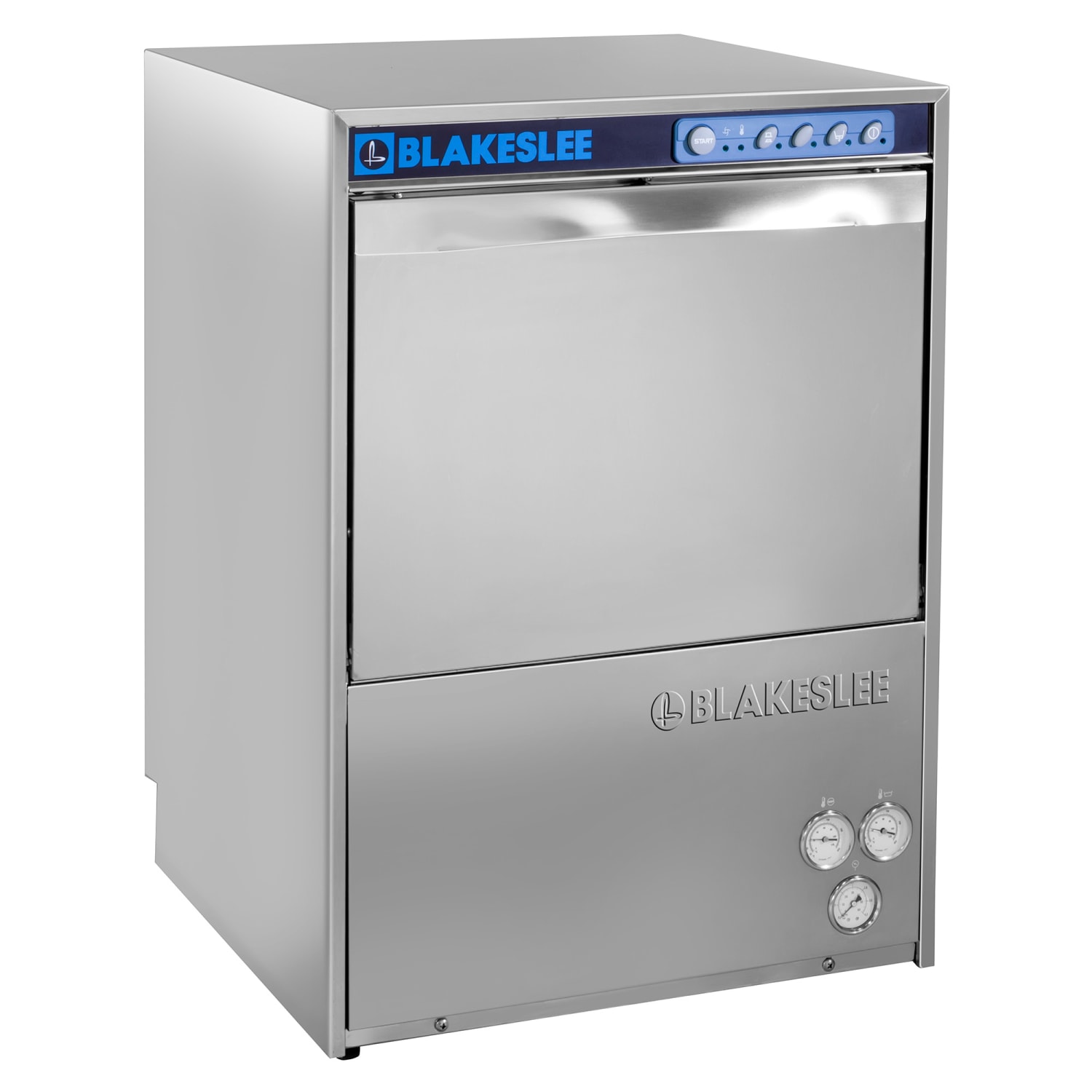 Blakeslee UC-18-3 High Temp Rack Undercounter Dishwasher - 30 Racks/hr Capacity, 220-240v/3ph, Stainless Steel