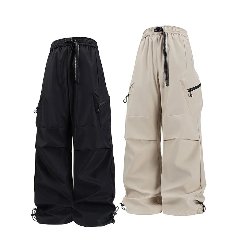 Frühling Herbst Casual Hose Mode Lose Bequeme Atmungsaktive Mehrere Taschen Cargo Lange Hosen Fitness Laufen Casual Hosen