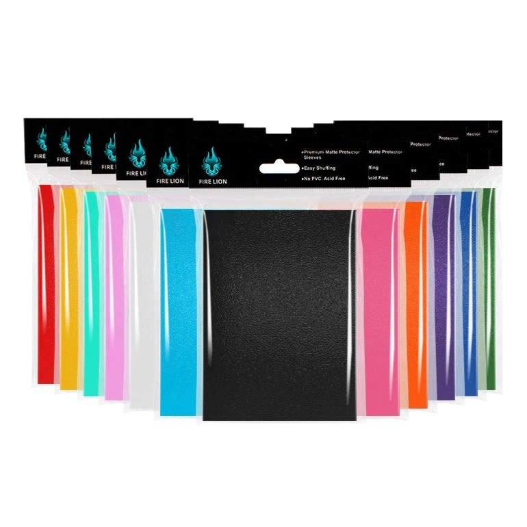 100 Counts Trading Card Sleeves 66*91mm Top Loaders Cards Penny Soft Baseball Card Sleeves Protectors for MTG Card Baseball card