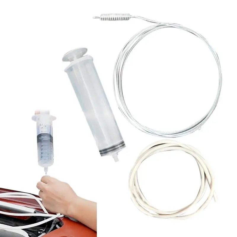 Abfluss-Reinigungsbürste, rutschfestes AC-Entlüftungs-Reinigungswerkzeug, flexibles Baggerwerkzeug, tragbare Haushalts-Gadgets zum Abwasserentstopfen Image