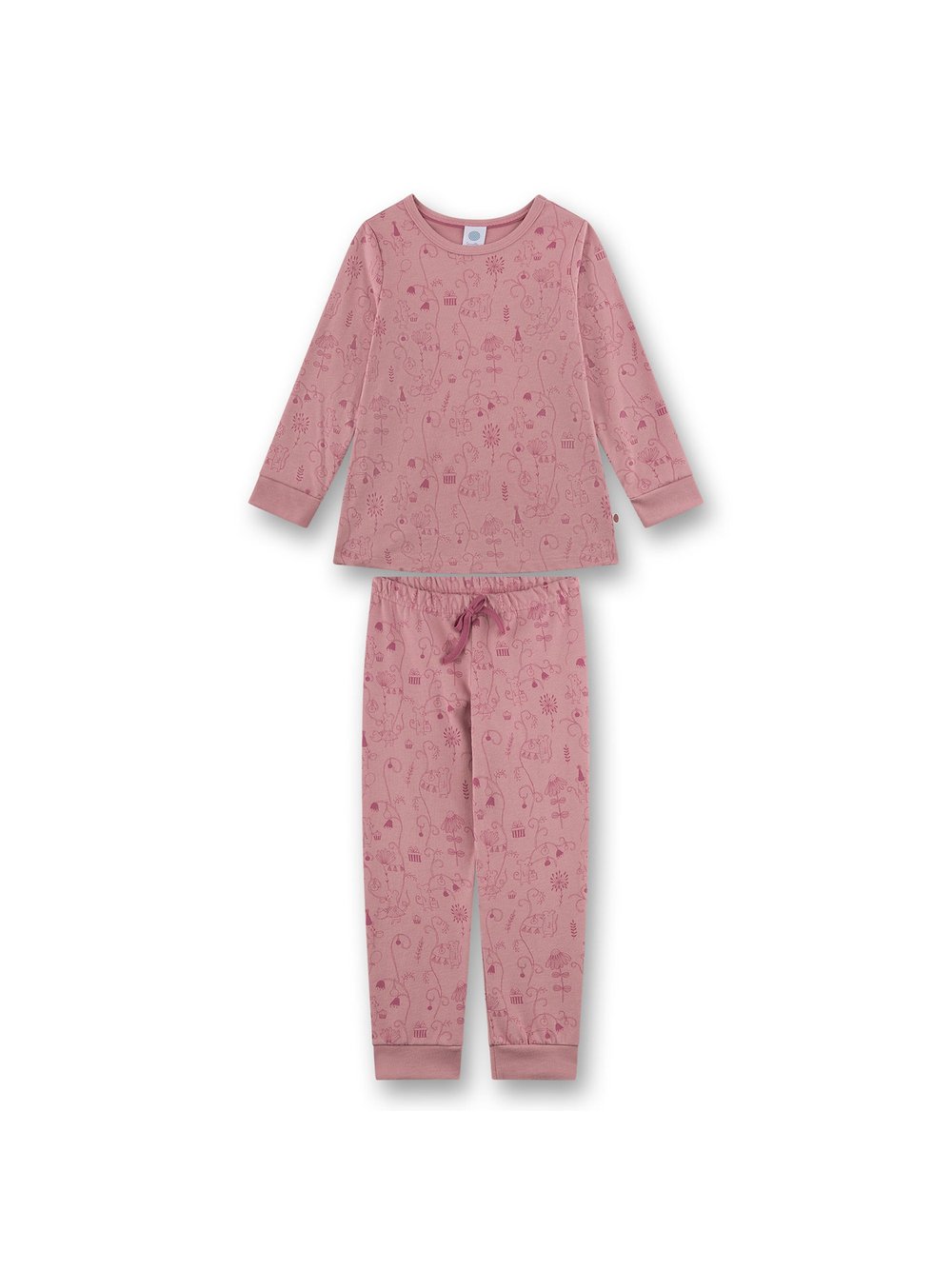 Sanetta Pyjama Mädchen rosa, 140 Image