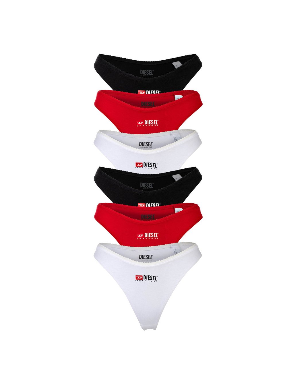 Diesel String 6er Pack Damen mehrfarbig, XS Image