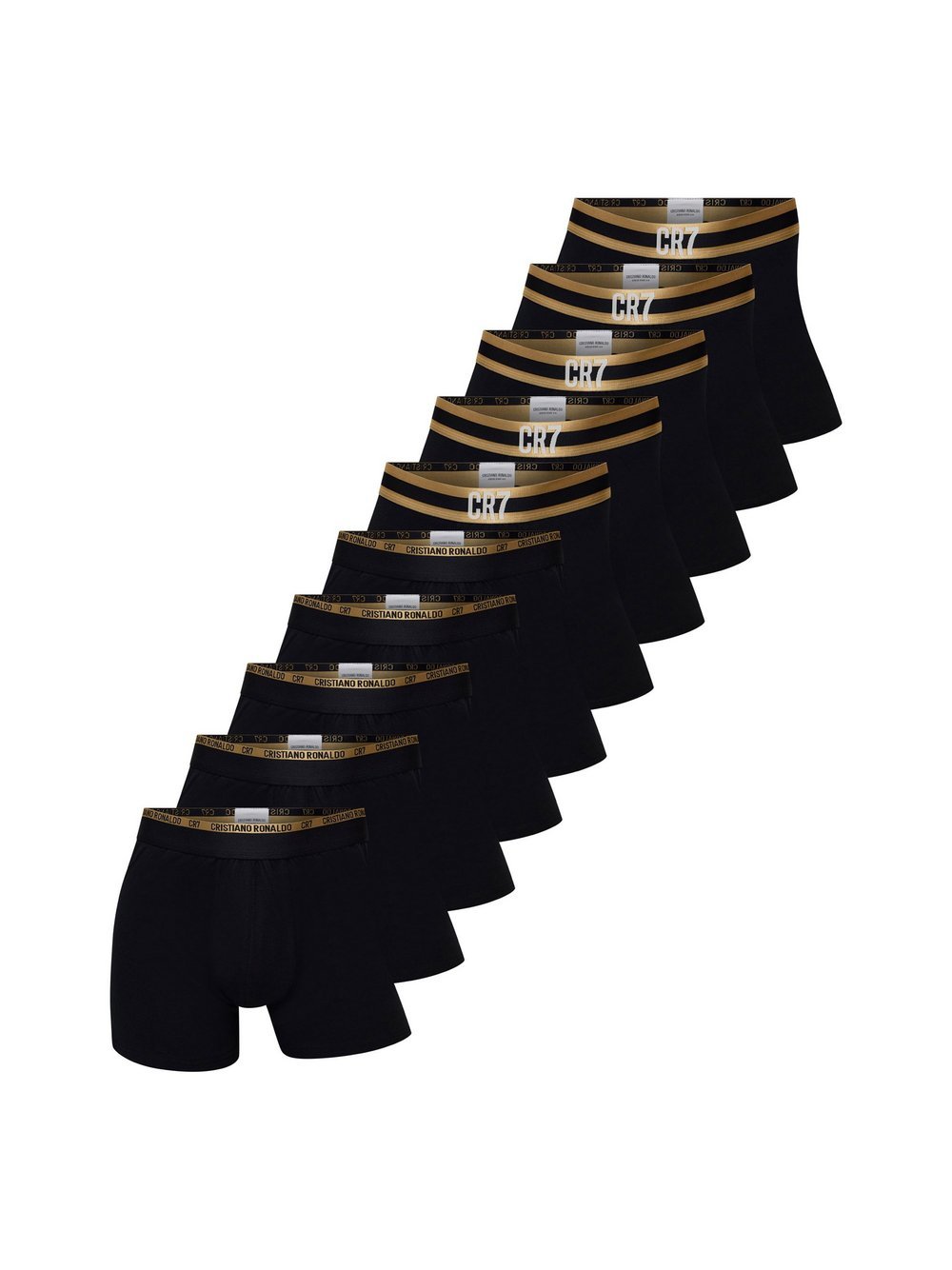 CR7 Boxershort 10er Pack Herren schwarz, XL Image