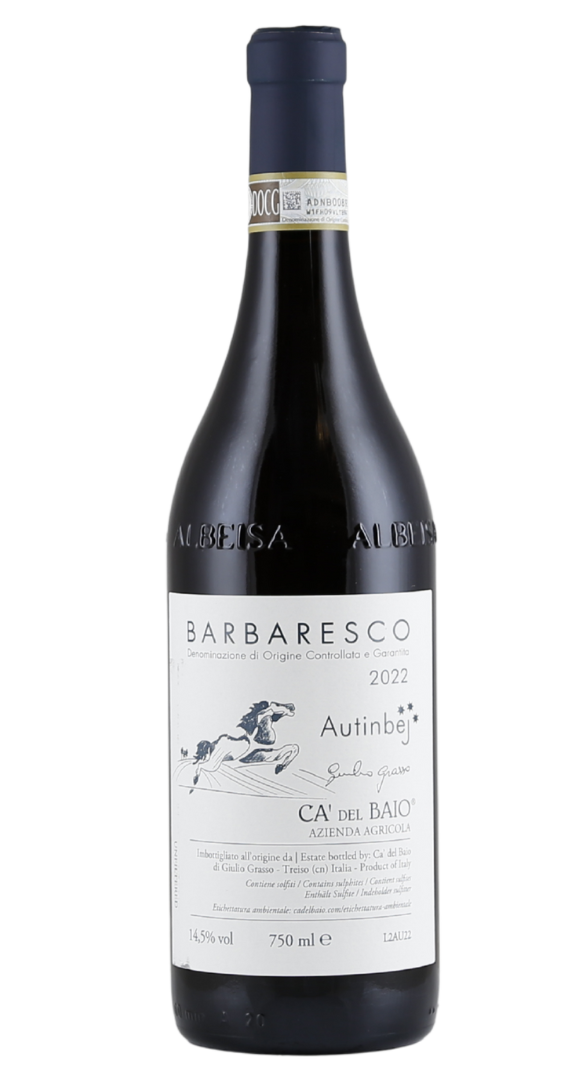 Ca del Baio Barbaresco Autinbej 2022 Image