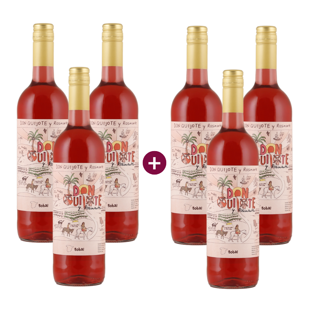 3+3 Don Quijote y Rosinante Rosado 2024 Image