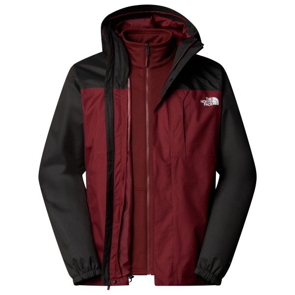 The North Face - Quest Triclimate Jacket - Doppeljacke Gr L rot/schwarz