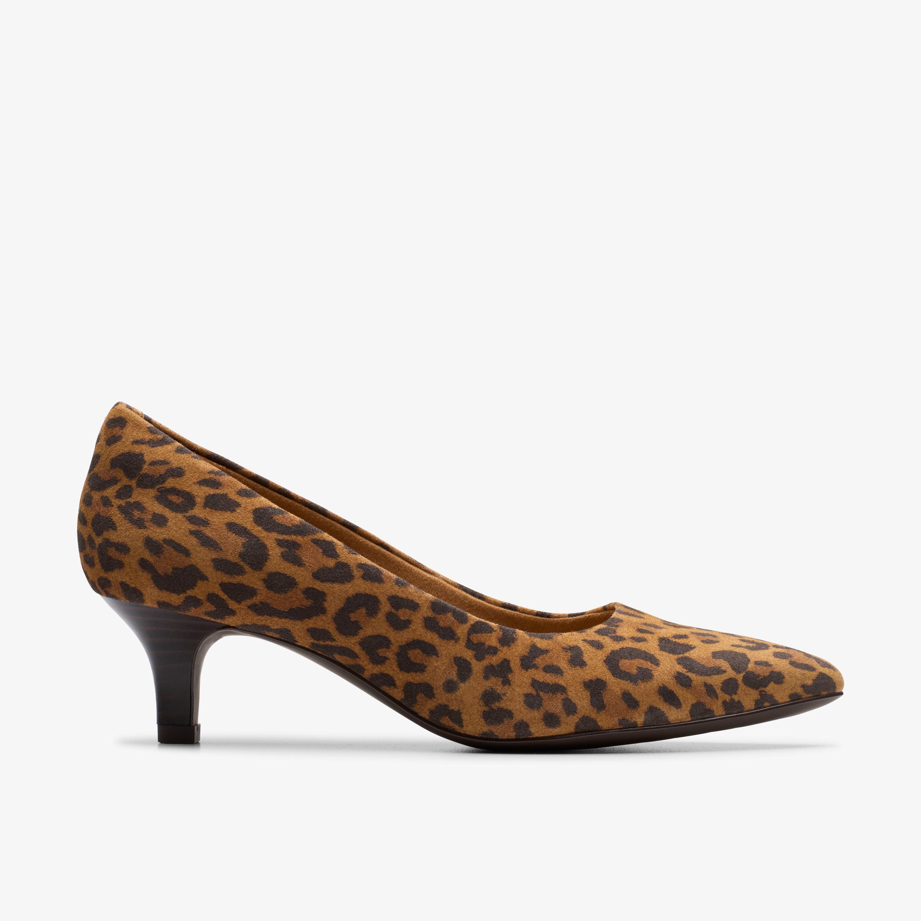 Clarks Womens Shondrah Jade Leopard Print Shoes - Brown - Size UK 5.5 | Clarks Sale | Discount Designer Brands