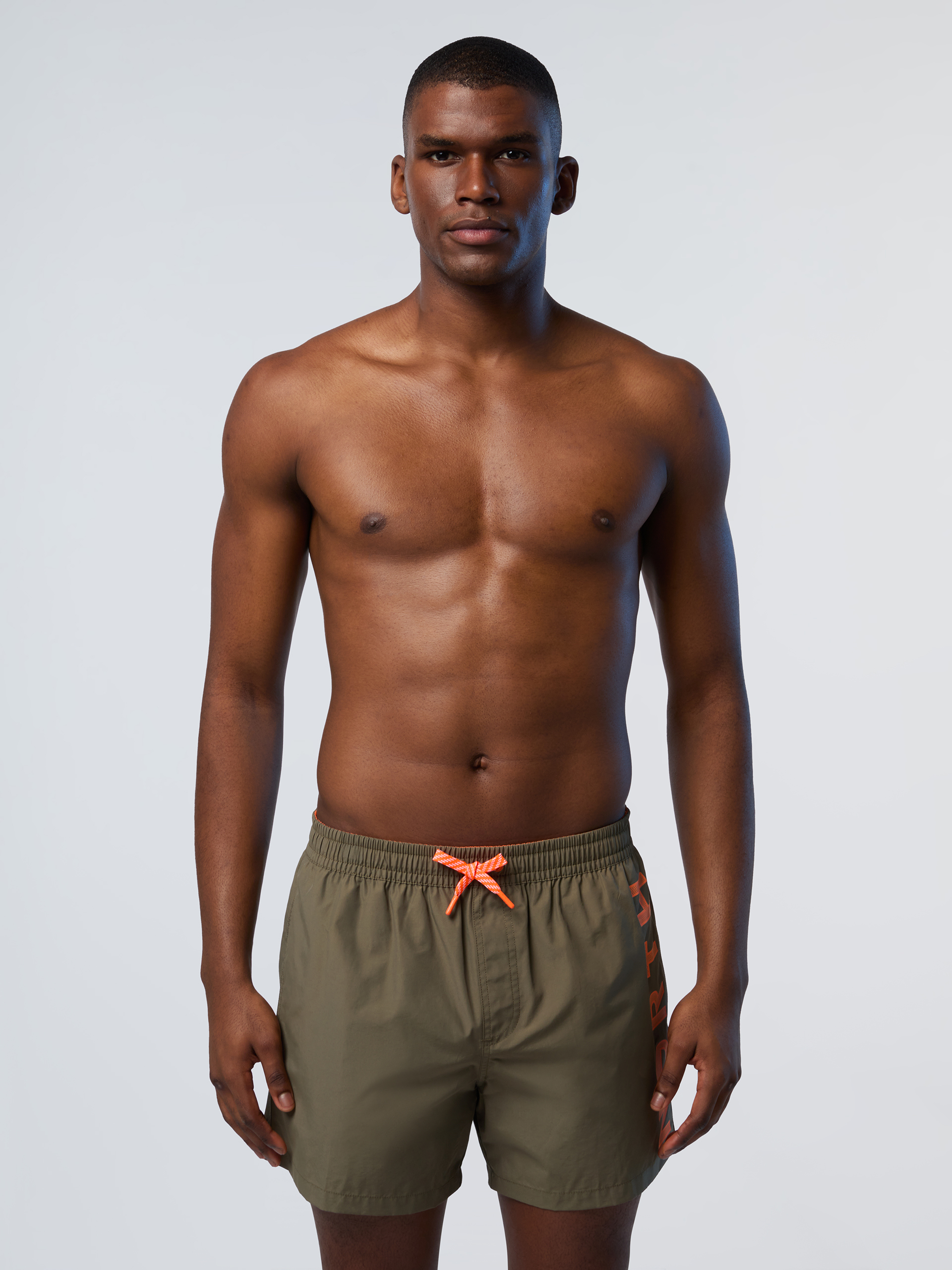 North Sails Badeshorts Vertikaler Druck Image