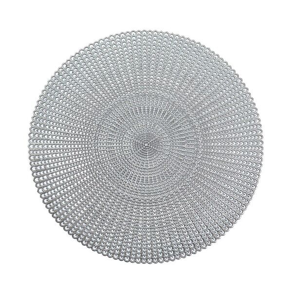 Zeller Platzset »Cut out« Ø 41 cm 6 Stück silber Image