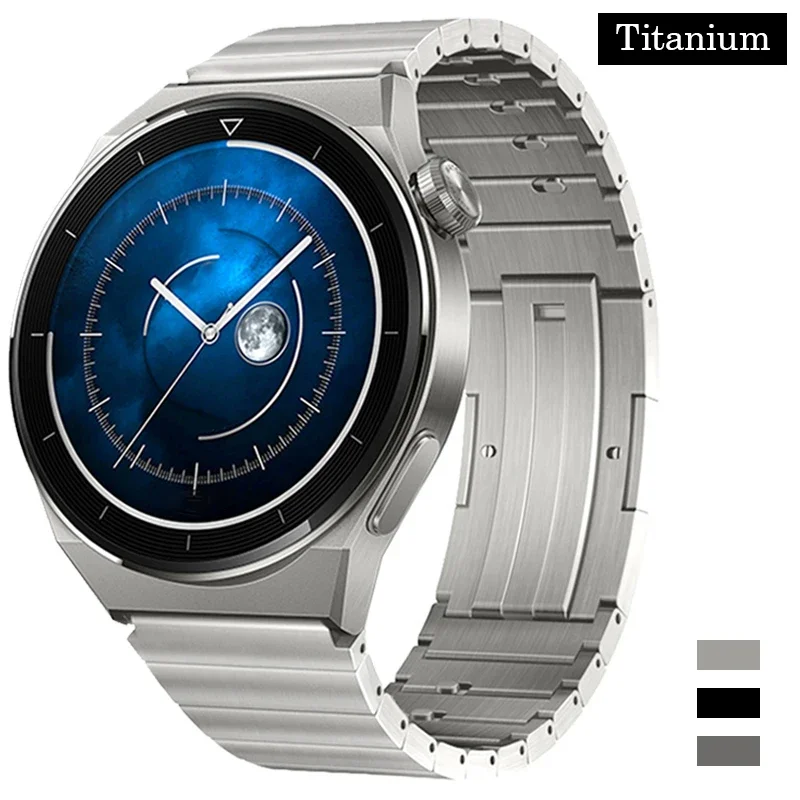Titan-Metallband für Huawei Watch GT 4 3 Pro 46 mm/GT3 GT 2 46 mm/GT2 Pro 22 mm Handgelenkband Armband Armband Quick Remove Link Image