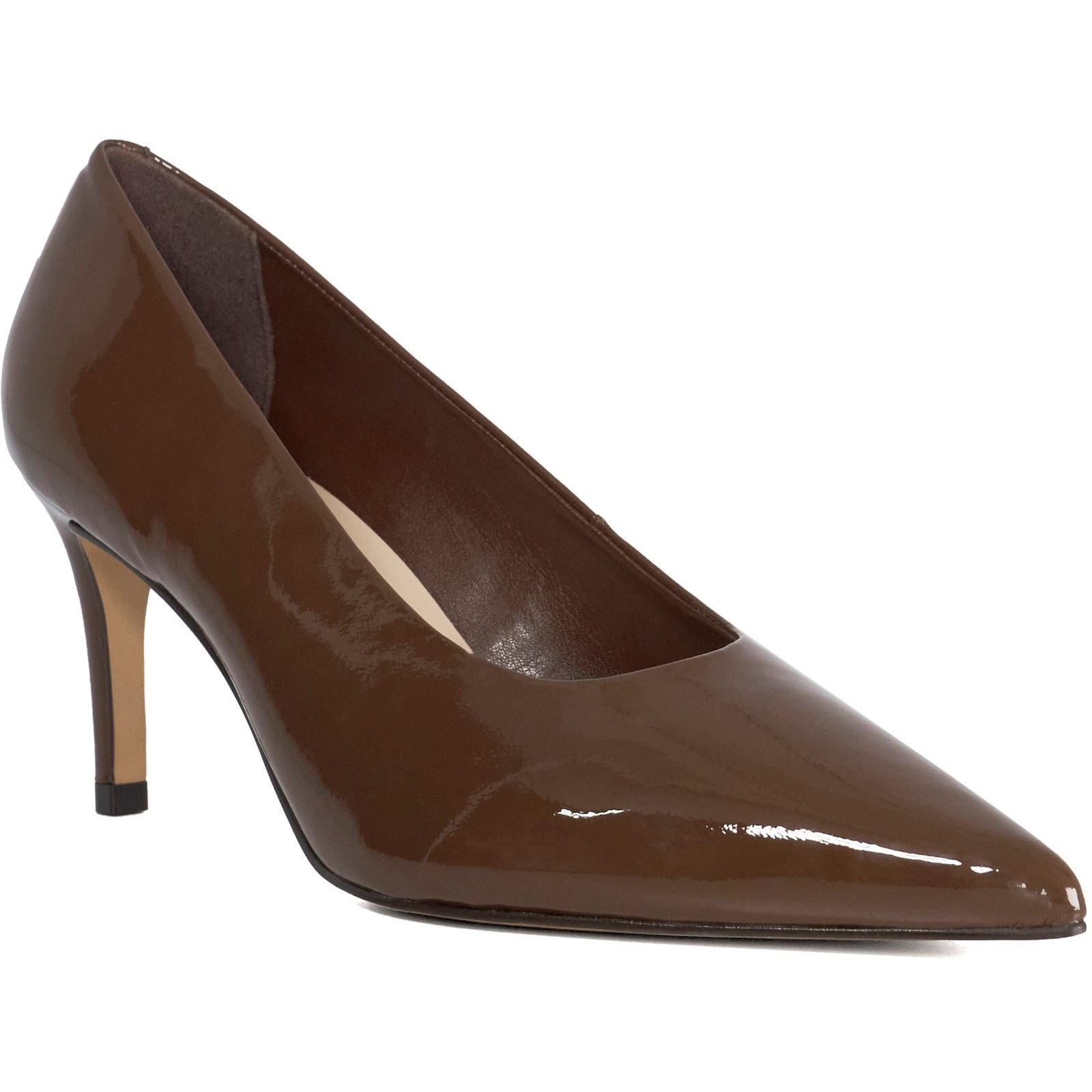 Dune Aspiring Leder Damen Braune Schuhe