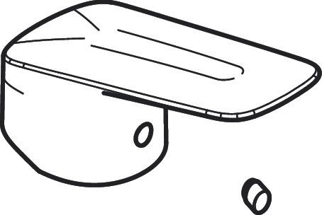 Hansgrohe Griff für Waschtischmischer, Mattschwarz, 94376670 94376670 Image