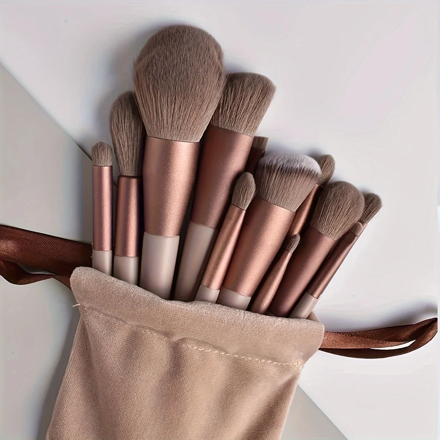 13Pcs makeup brush set, portable makeup brush, eyesadow brush, makeup super soft powder blush brush, makeup tool