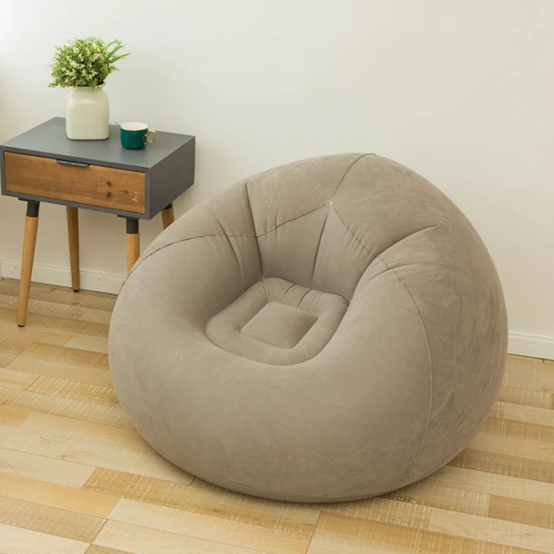 Große Lazy aufblasbare Sofa Stühle PVC Liege Sitz Sitzsack Sofas Hocker Puff Couch Tatami Wohnzimmer Versorgung
