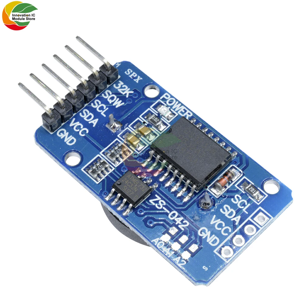 1-5PCS DS3231 AT24C32 IIC Modul Präzision Uhr Modul Beats Ersetzen DS1307 I2C RTC Bord für Arduino raspberry Pi Image