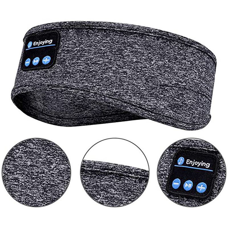 Sleep Headphones Wireless, Bluetooth Sports Headband Headphones with Ultra-Thin HD Stereo Speakers Perfect for Sleeping, Workout, Jogging, Yoga, Insomnia, Air Travel