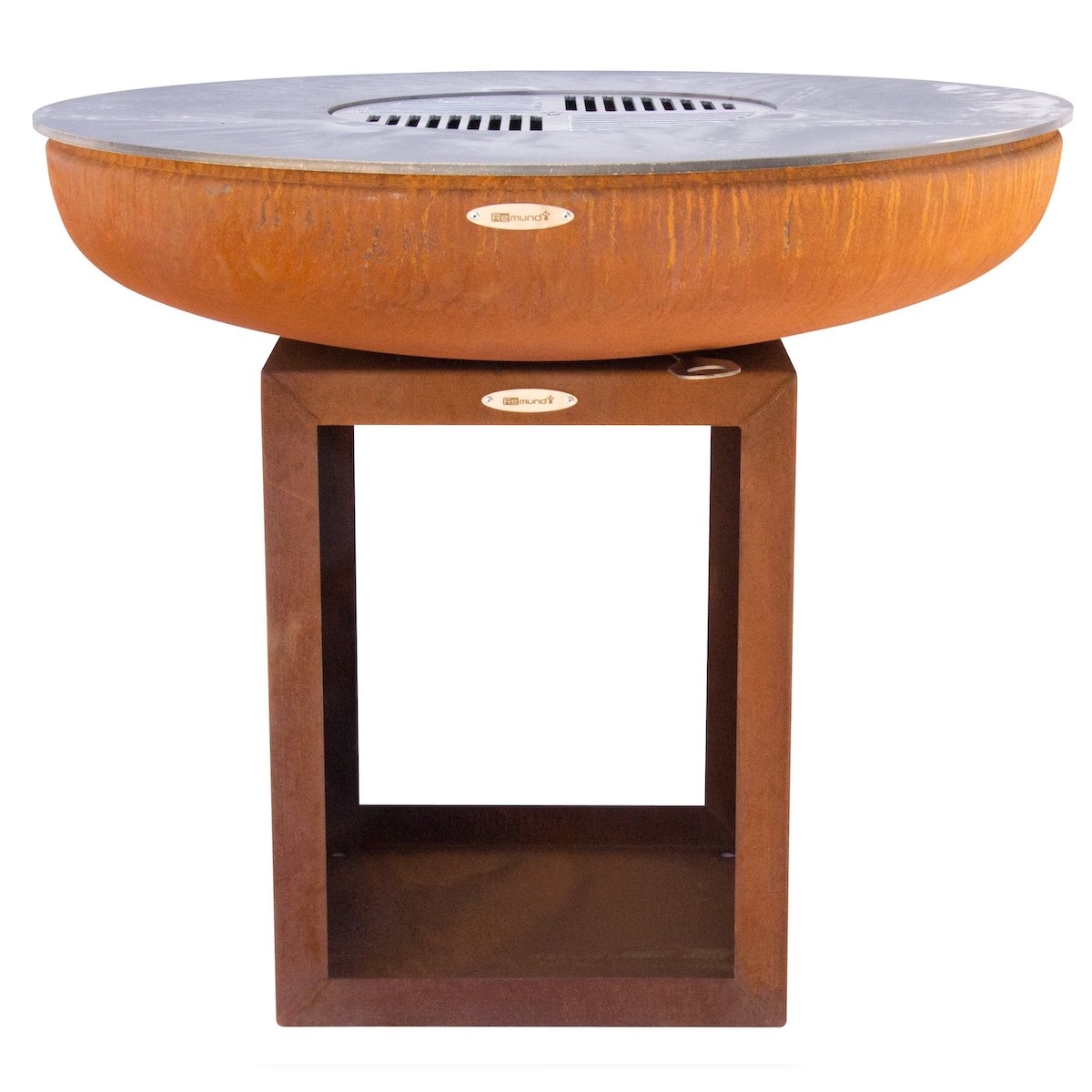 Remundi Carus L 102/45 - Rusty - Feuerstelle - Plancha Grill Image