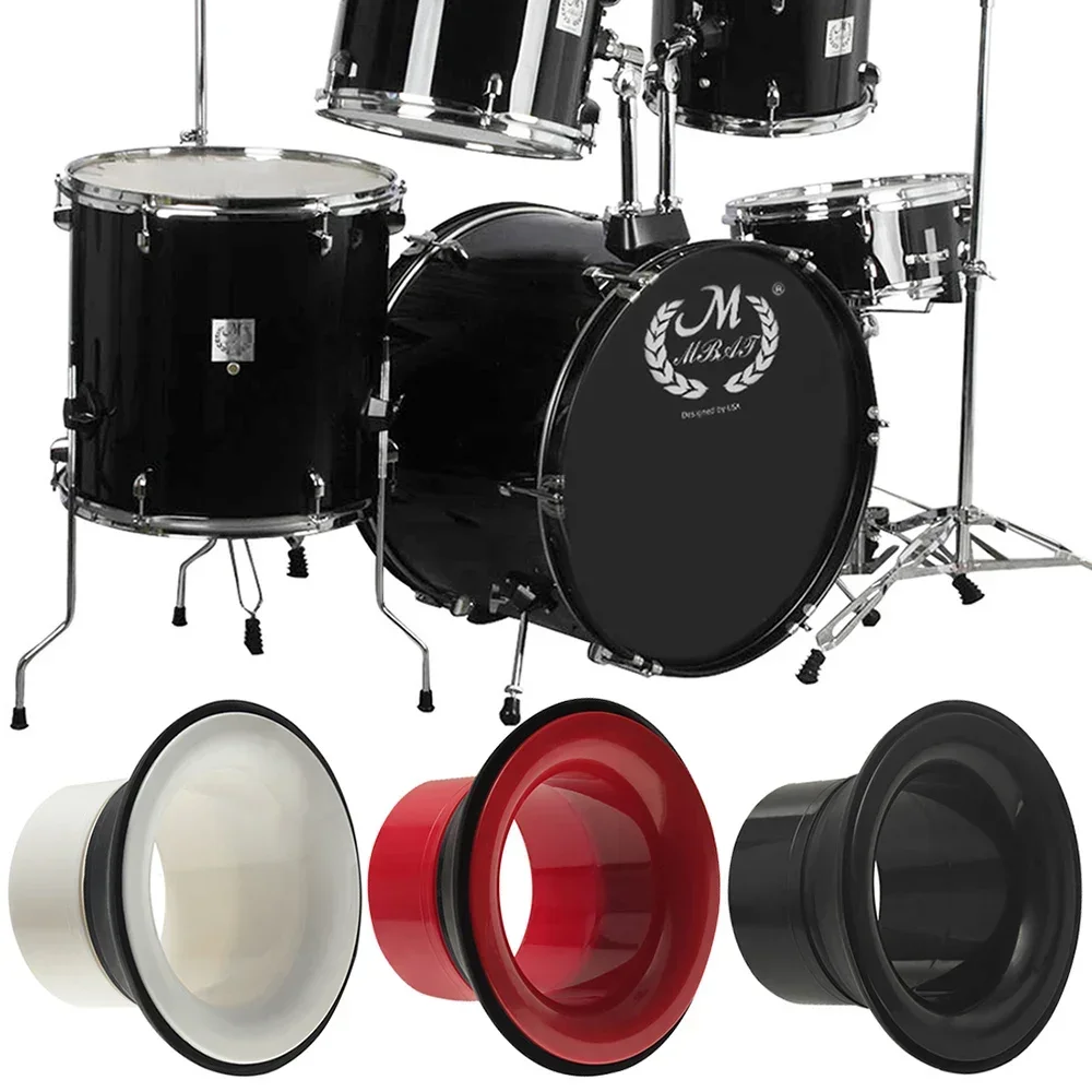 Bottom Drum Bass Lautsprecher Stimme Sound Verstärker Bass Loch Schutz Trommel Woofer Percussion Instrument Zubehör Image