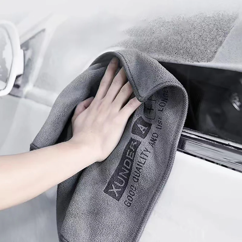 Premium-Autoreinigungs-Mikrofaserhandtuch, Hemming Detailing Waschlappen für die Autopflege Image