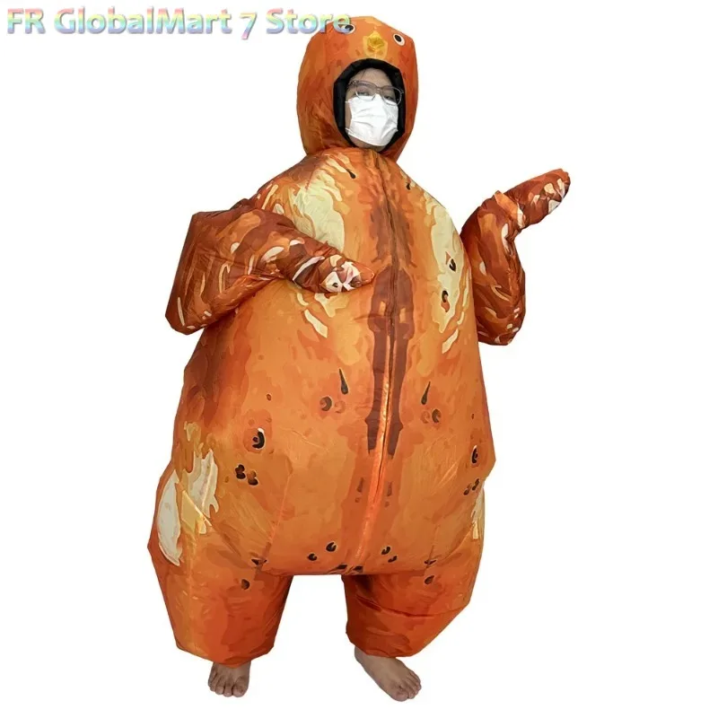 Türkei aufblasbares Kostüm, lustiger Charakter, Cosplay, Erwachsene, Halloween, Thanksgiving, Party, Bühne, aufblasbares Kostüm Image