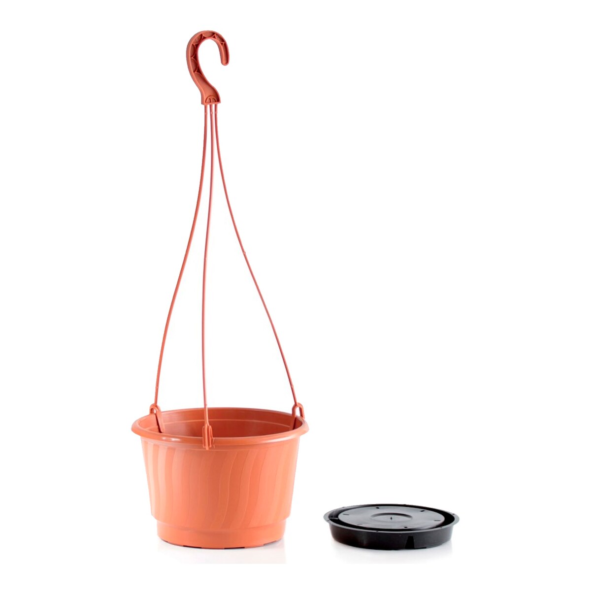 Prosperplast - PRO 3,2 l Hängepflanzgefäß – 21 x 21 x 13,5 cm in Terrakottafarbe Image