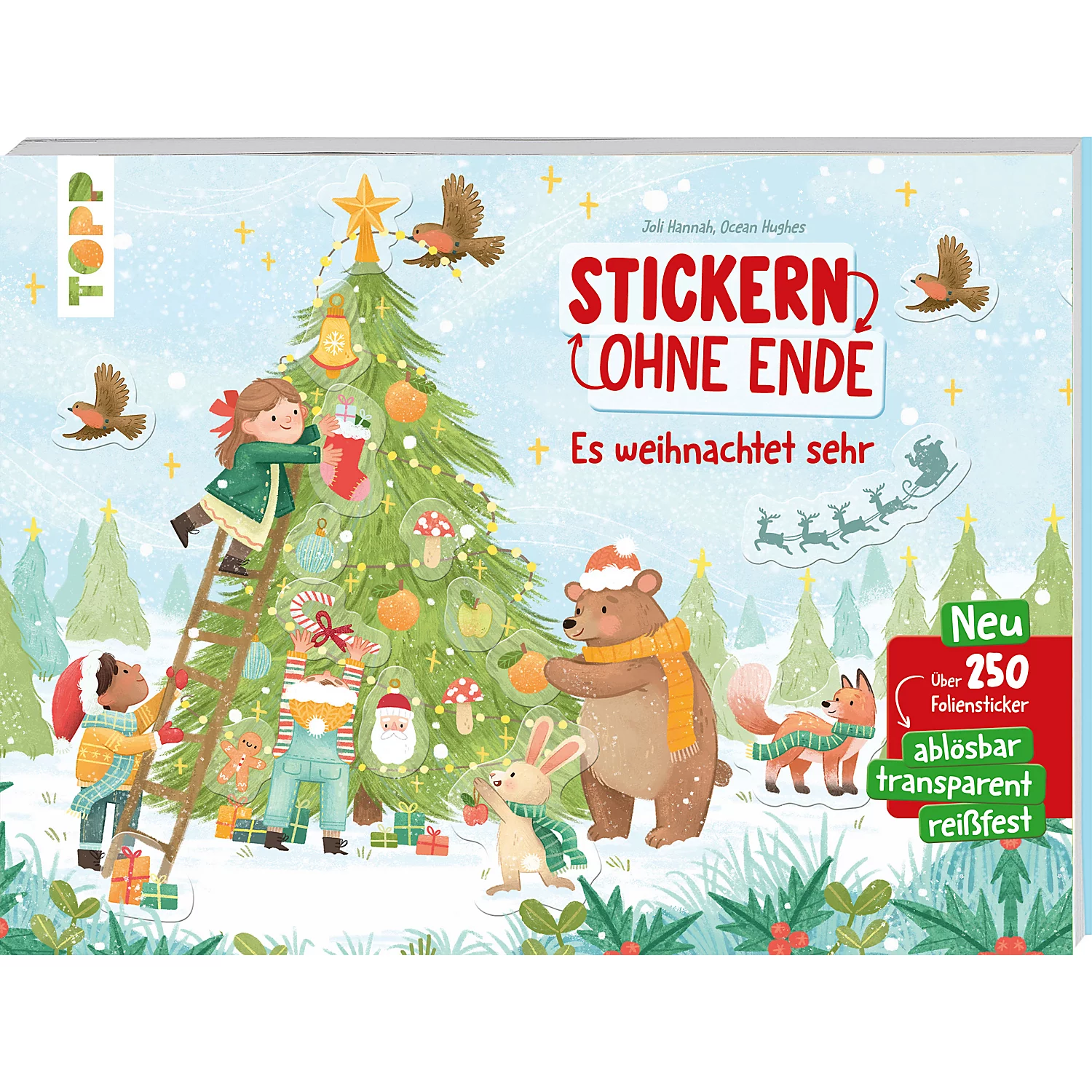 Buch Stickern ohne Ende - Es weihnachtet sehr Image