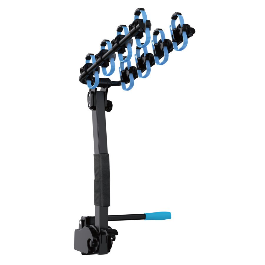 Porte-vélos Sur Attelage Suspendu Norauto Slim 100-4 Pour 4 Vélos
