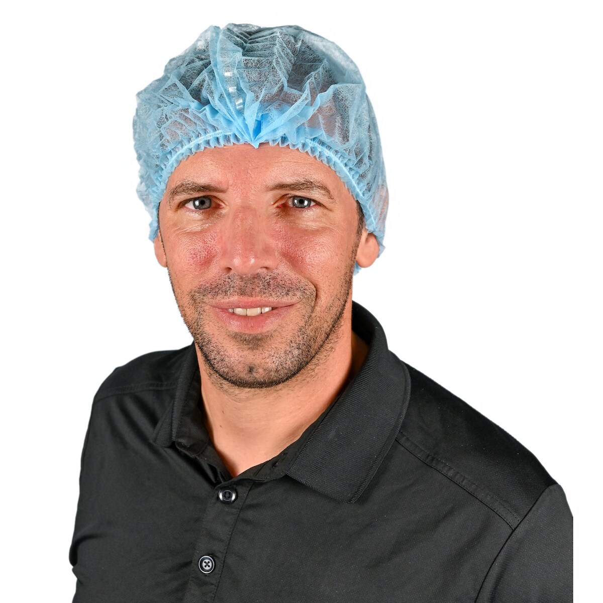 MCD Medical Care Dental GmbH 1000 Klipphauben - detektierbar - blau - ca. 52cm - Vliesstoff mit Metallfaden Image