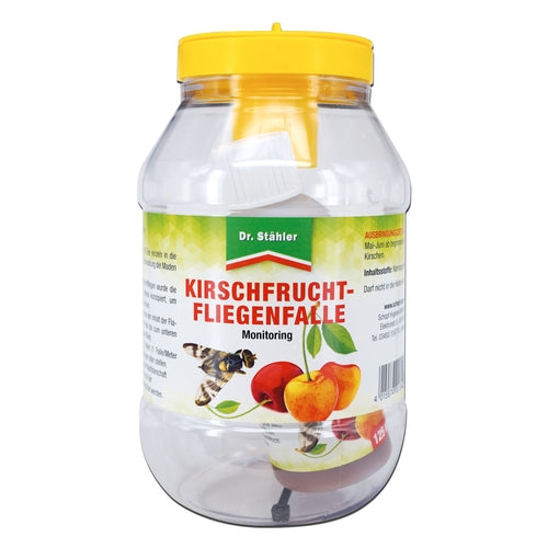 Effektive Kirschfruchtfliegenfalle: Wirksame Monitoring-Lösung für Obstbäume: 1 Falle Image