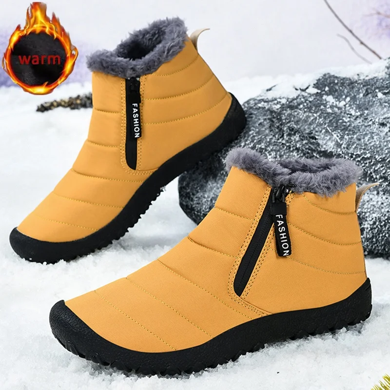 Winter Outdoor Schnee Stiefel Wanderschuhe männer Ski Schuhe High-Top Baumwolle Schuhe Kälte-Proof Outdoor Turnschuhe Wasserdicht Nicht-slip