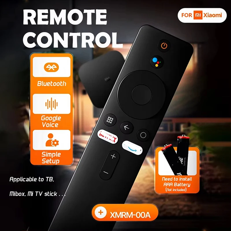 XMRM-006 Für Xiaomi MI Box S MI TV Stick MDZ-22-AB MDZ-24-AA Smart TV Box Bluetooth Stimme Ersatz Fernbedienung Für Xiaomi Image