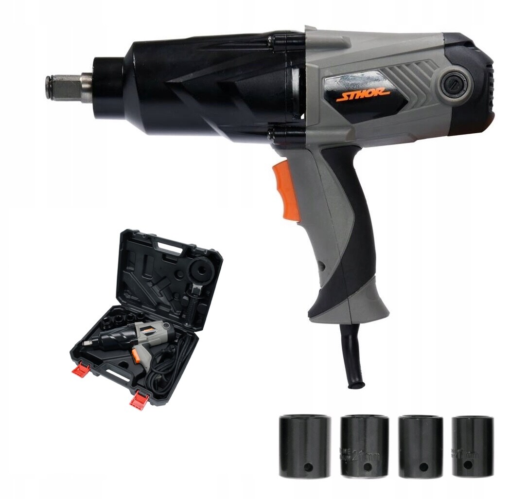 Schlagschrauber 1100W, 800Nm, 3/4" inkl. Nuss 24, 30, 32 und 36 mm Image