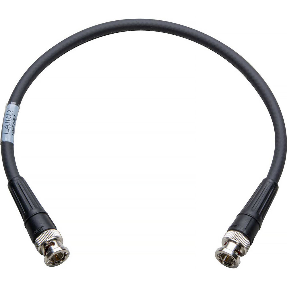 Laird Digital Cinema Belden 1694F Flexible SDI/HDTV RG6 BNC Cable (1.5') 1694F-B-B-18IN