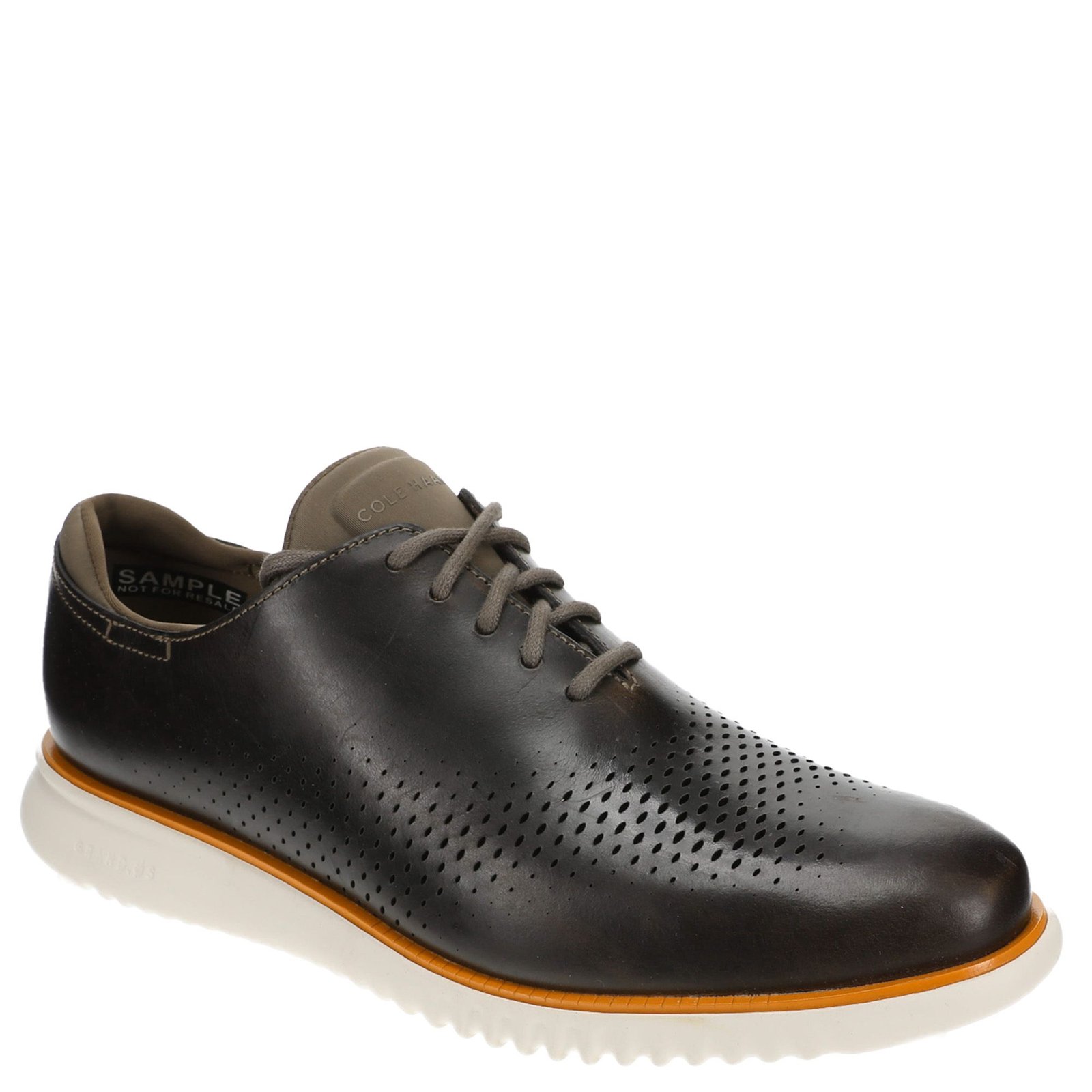 Cole Haan Zerogrand Laser Wingtip - Mens 9 Grey Oxford W