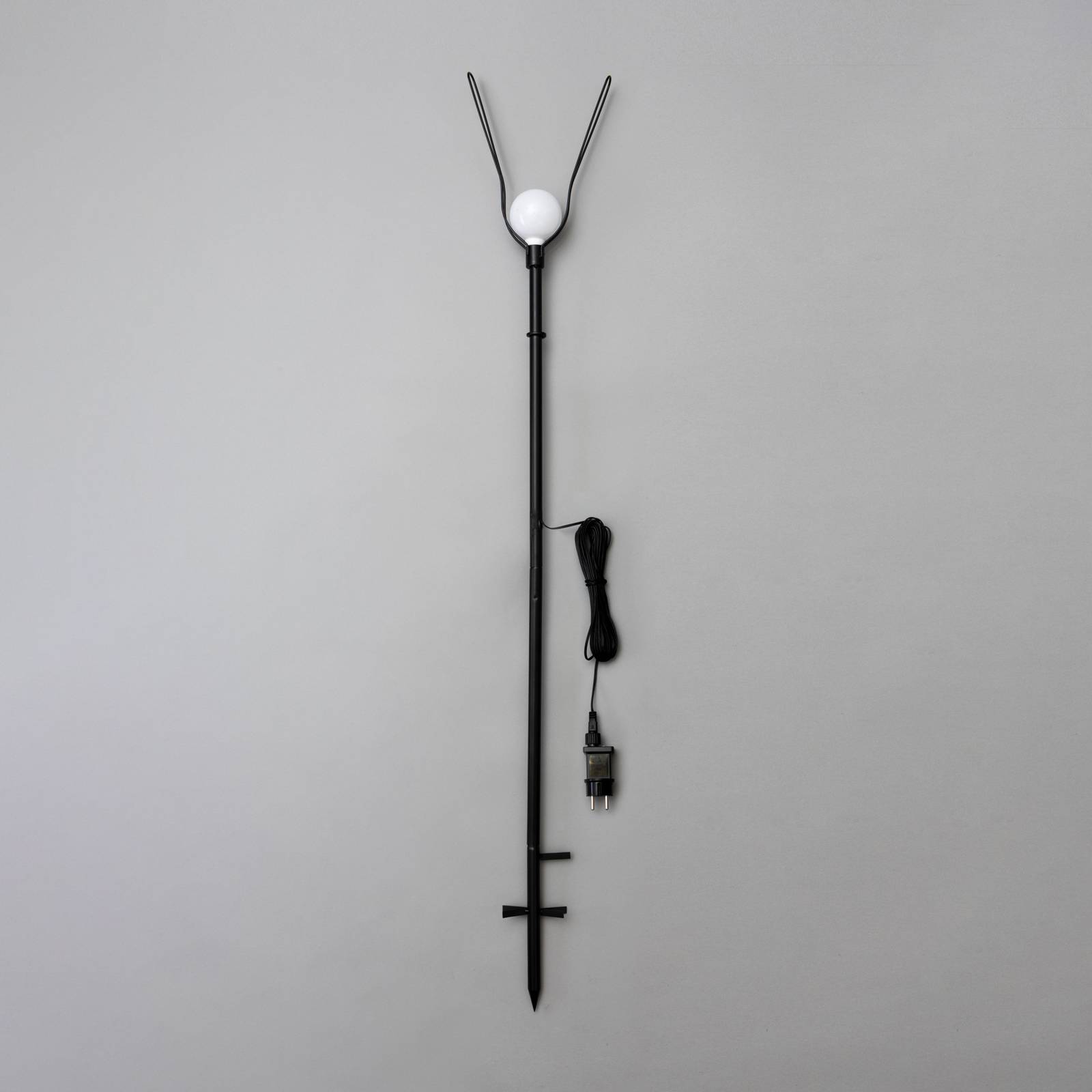 STERNTALER Sterntaler LED-Stern IP44 Ständer Ø 100 cm rot, rot, Kunststoff