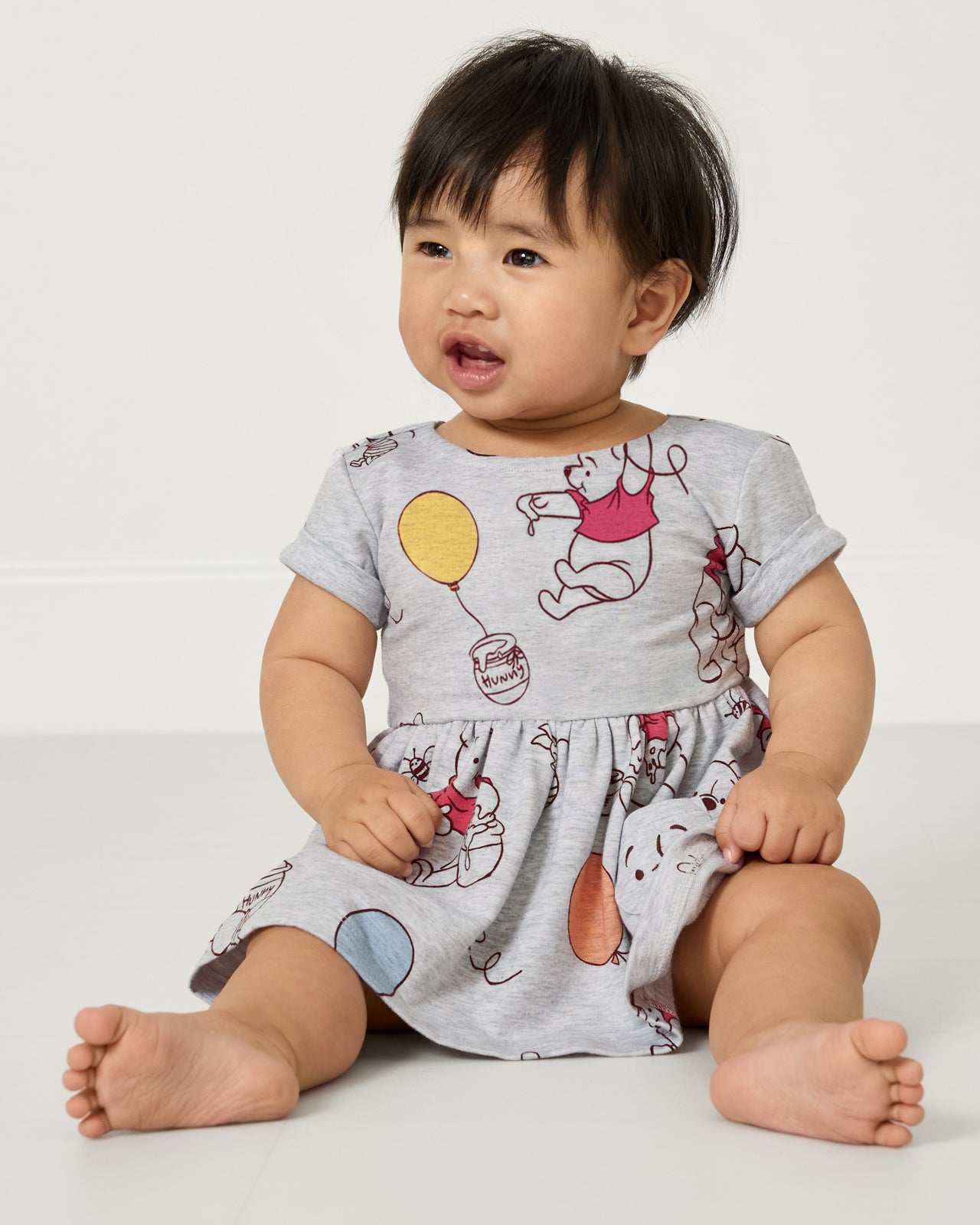 Disney Up, Up and Away Patch Pocket Dress with Bloomer - 18-24 months
