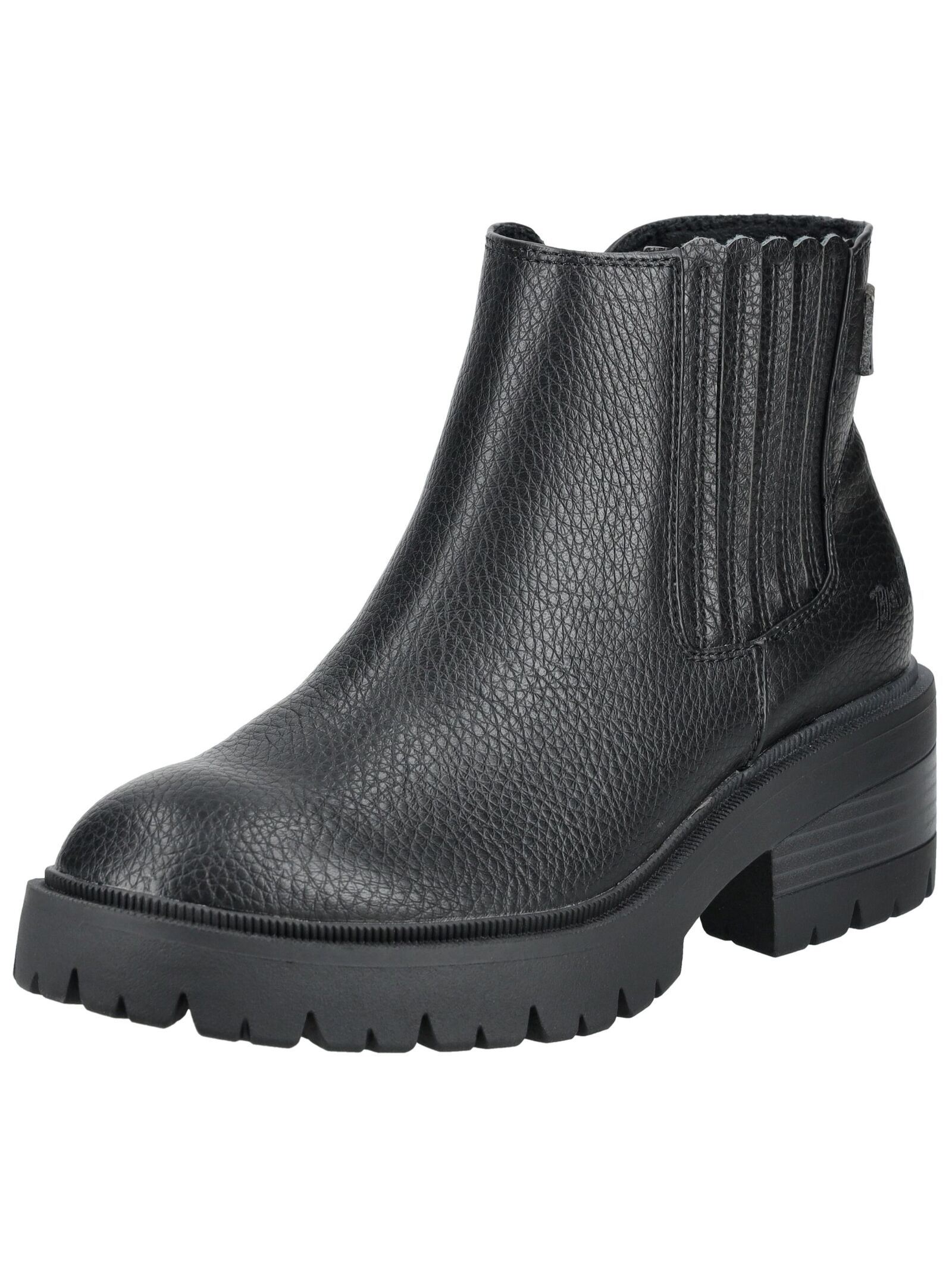 Stiefelette BLOWFISH "Blowfish Stiefelette Lederimitat/Textil", Damen, Gr. 40, schwarz, Lederimitat, Textil, Schuhe Stiefelette