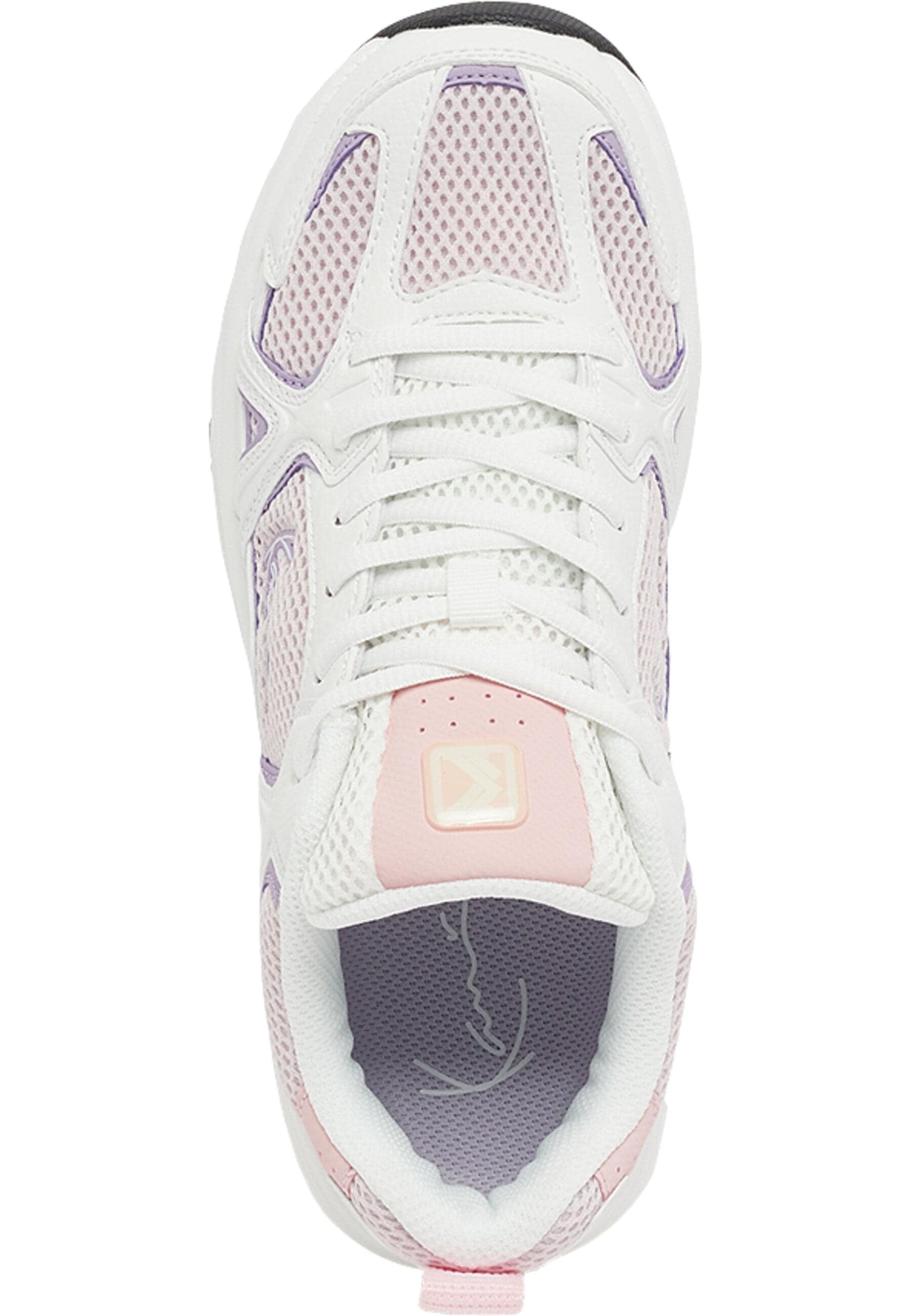 Trainingsschuh KARL KANI "Karl Kani Prime Runner", Damen, Gr. 39, weiß, pink, lila, Schuhe