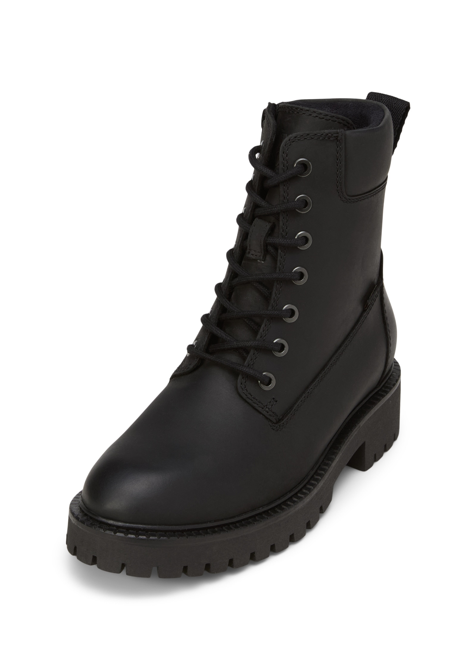 Stiefelette MARC O'POLO "mit Gore-Tex ePE Membran", Damen, Gr. 40, schwarz, Obermaterial: 100% Leder (Rind), unifarben, Schuhe Stiefelette