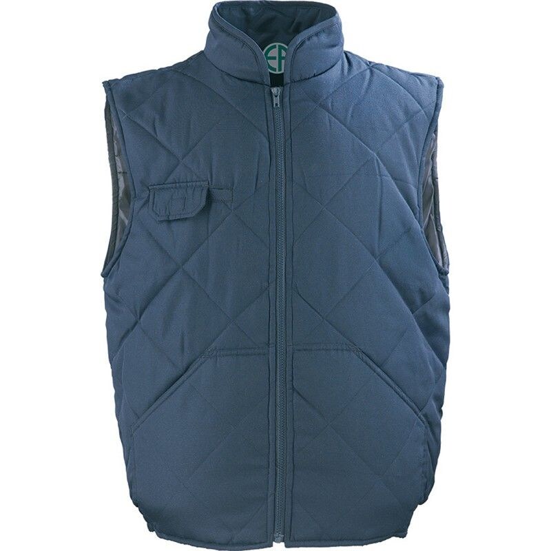 Coverguard - Warme, ärmellose Arbeitsweste marineblau CHOUKA Marineblau Größe L Image