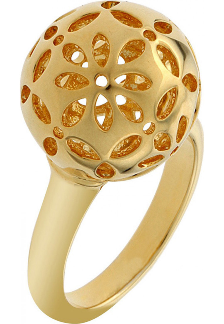 Tommy Hilfiger Womens 2700045C Ladies Ring - Gold Stainless Steel - One Size | Tommy Hilfiger Sale | Discount Designer Brands