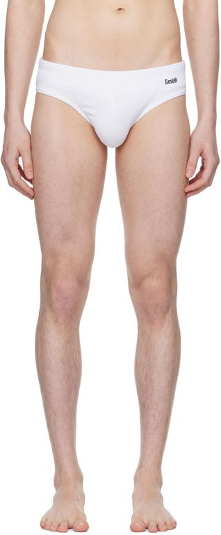 Elensee Swim Briefs - White - GmbH Underwear