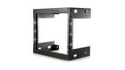 StarTech.com 8U Open Frame Wall Mount Equipment Rack - 12in Deep - 177 lb - Black