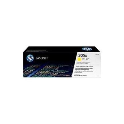 HP 305A Toner Cartridge - Yellow - Laser - 2600 Page - 1