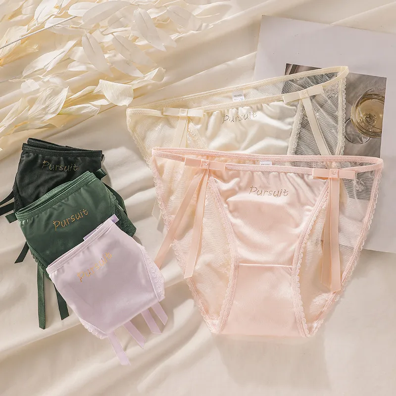 3PCS Soft Sexy Lightweight Underwear Women