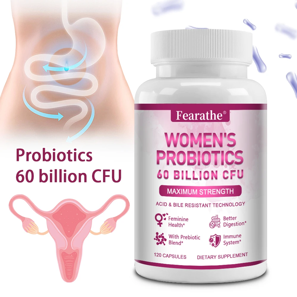 Women's Prebiotics and Probiotics - Vitality and Vitality Boost, Balanced Microbiome, Promotes Digestion, Intestinal Health