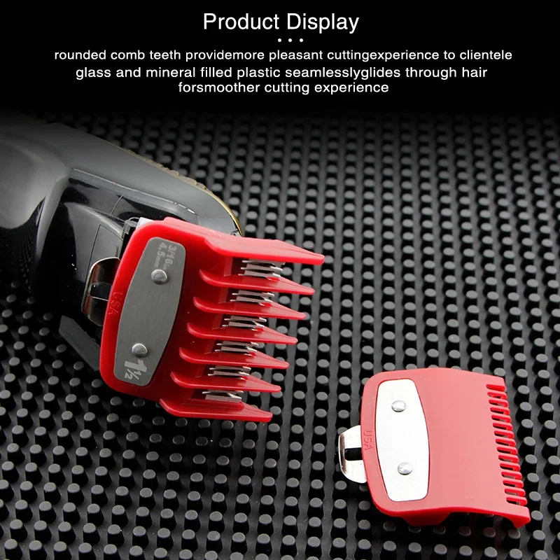 2 stücke Professionelle Haar Schneiden Guide Kamm Clipper Grenze Kamm Trimmer Schneiden Styling Werkzeuge Befestigung Kompatibel 1,5mm 4,5mm Image