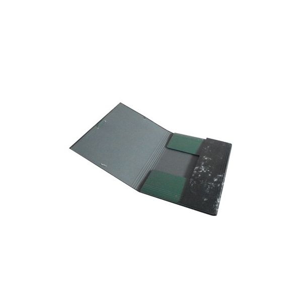 OEM Mappe mit 3 Klappen 340x250mm mit Gummibändern marmoriert sortiert 1 Stück Image